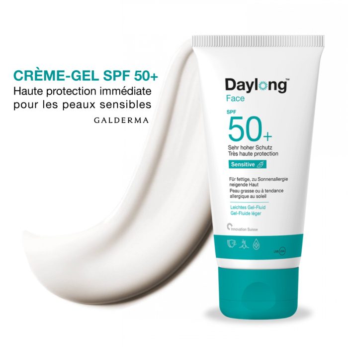DAYLONG Crème-Gel Légère Sensitive SPF50+ 100 ml – Image 3