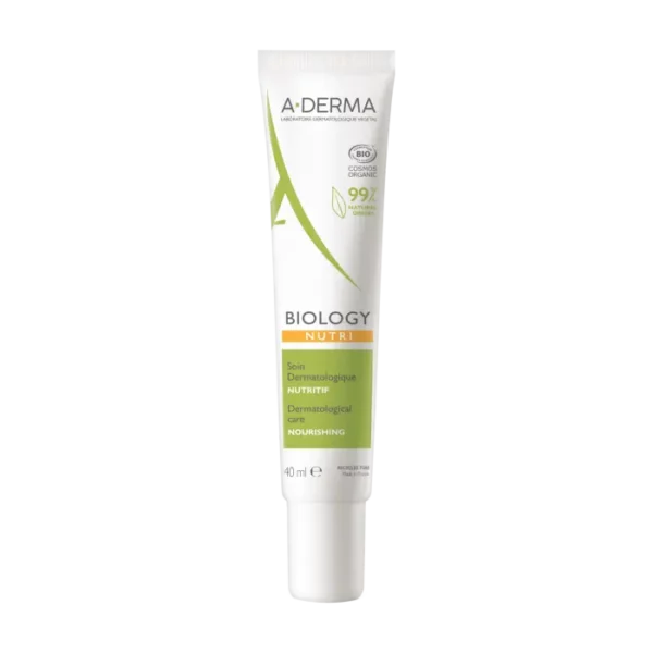 A-DERMA BIOLOGY NUTRI – Soin Dermatologique Nutritif (40 ml)