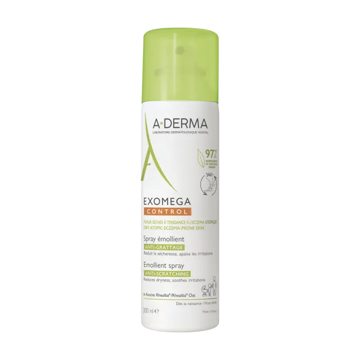 A-DERMA EXOMEGA CONTROL – Spray Émollient Anti-Grattage 200 ml