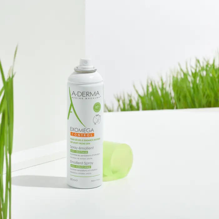A-DERMA EXOMEGA CONTROL – Spray Émollient Anti-Grattage 200 ml – Image 3