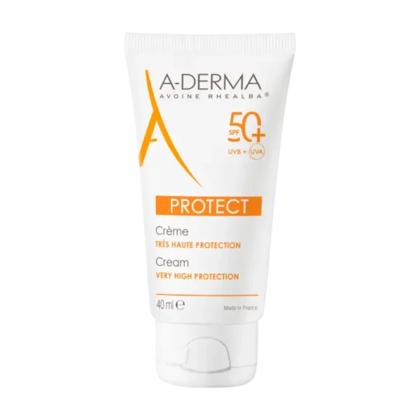 A-DERMA PROTECT – Crème solaire SPF50+ (40 ml)