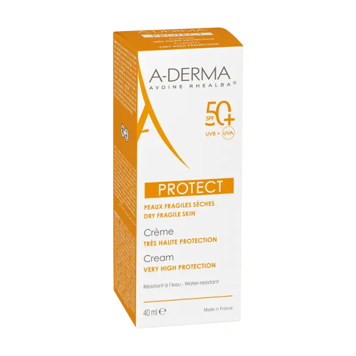 A-DERMA PROTECT – Crème solaire SPF50+ (40 ml) – Image 3