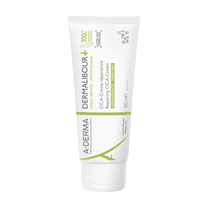 A-DERMA Dermalibour+ CICA – Crème Réparatrice Assainissante (50 ml)