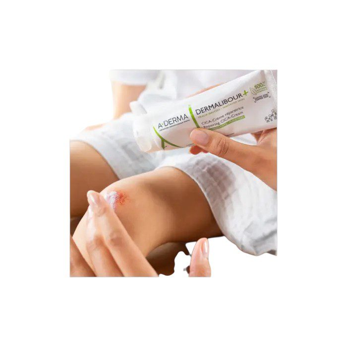 A-DERMA Dermalibour+ CICA – Crème Réparatrice Assainissante (50 ml) – Image 2