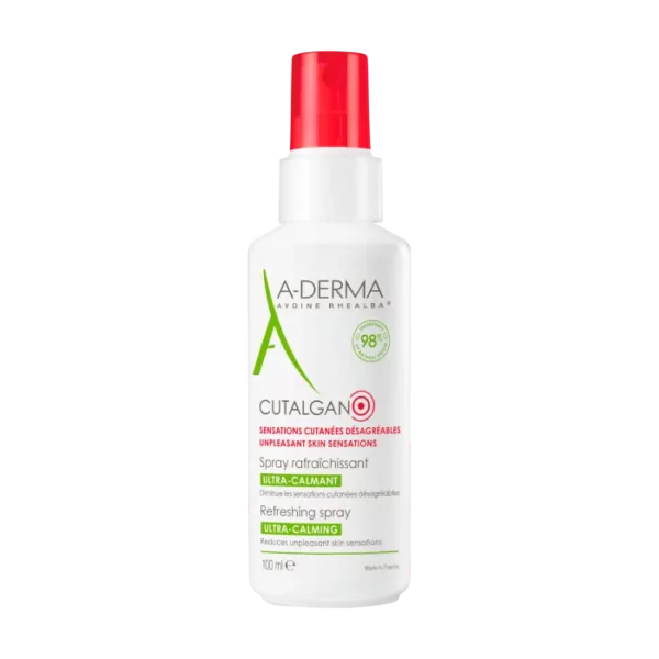 A-DERMA CUTALGAN – Spray Rafraîchissant Ultra-Calmant (100 ml)