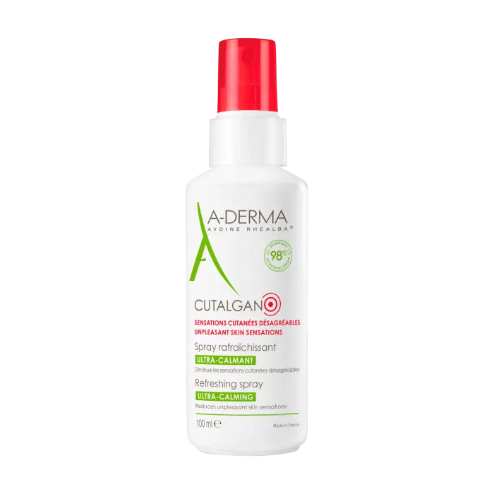 A-DERMA CUTALGAN – Spray Rafraîchissant Ultra-Calmant (100 ml)