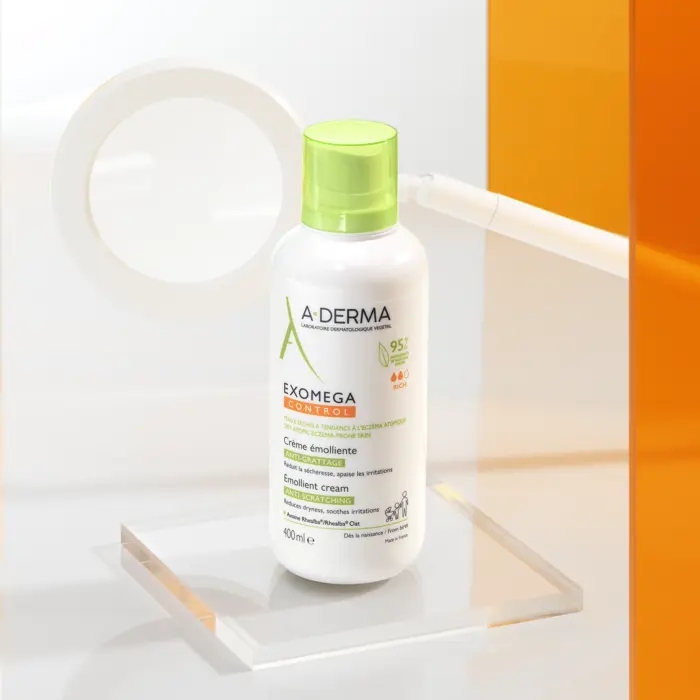 A-DERMA EXOMEGA CONTROL – Crème Émolliente (200 ml) – Image 3