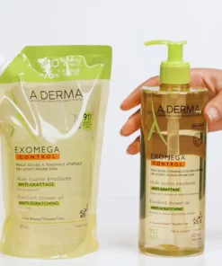 A-DERMA EXOMEGA CONTROL – Huile Lavante Émolliente (200 ml)