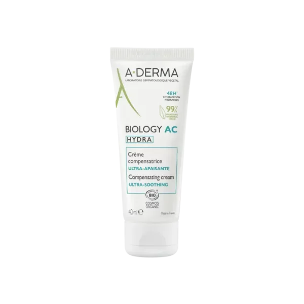 A-DERMA Phys-AC Hydra – Crème Hydratante Compensatrice (40 ml)