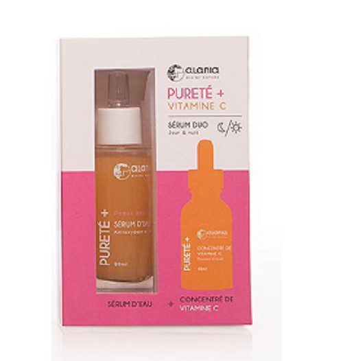 Packshot — ALANIA PURETE+ VITAMINE C Sérum Duo Visage 30 ml