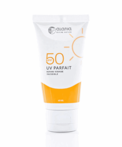 Texte alternatif : Packshot — ALANIA UV PARFAIT Écran Solaire Visage Invisible 40 ml