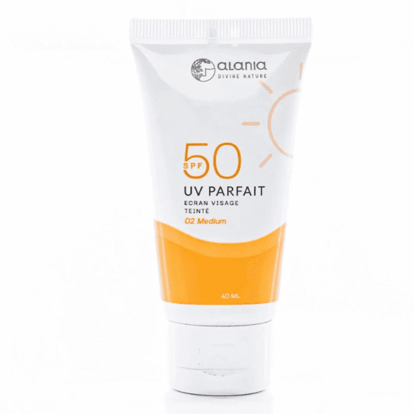 Packshot — ALANIA UV PARFAIT Écran Solaire Visage Teinté 40 ml, teinte 02 Medium