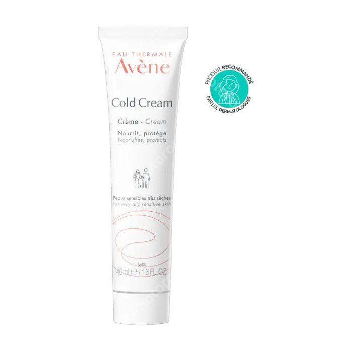 Avène Cold Cream 40 ml – crème nourrissante peaux sèches et sensibles