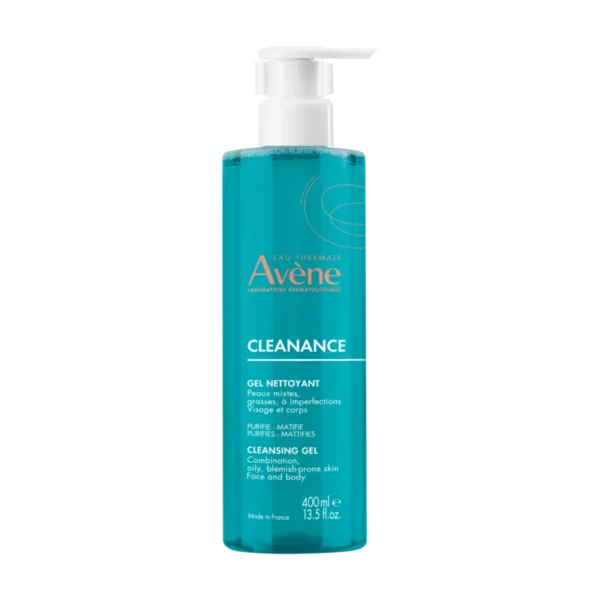 Avène CLEANANCE – Gel Nettoyant (Peaux mixtes à grasses)