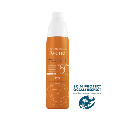 Avène Spray SPF50+ Adulte 200 ml – packshot face