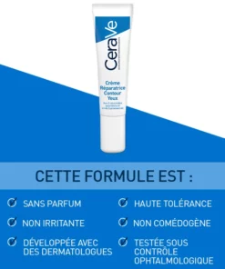 Alternative view of CERAVE — Crème Réparatrice Contour des Yeux 14 ml