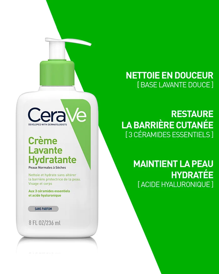 CeraVe — Crème Lavante Hydratante – Image 2