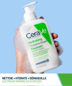 Alternative view of CERAVE CREME MOUSSANTE NETTOYANTE HYDRATANTE