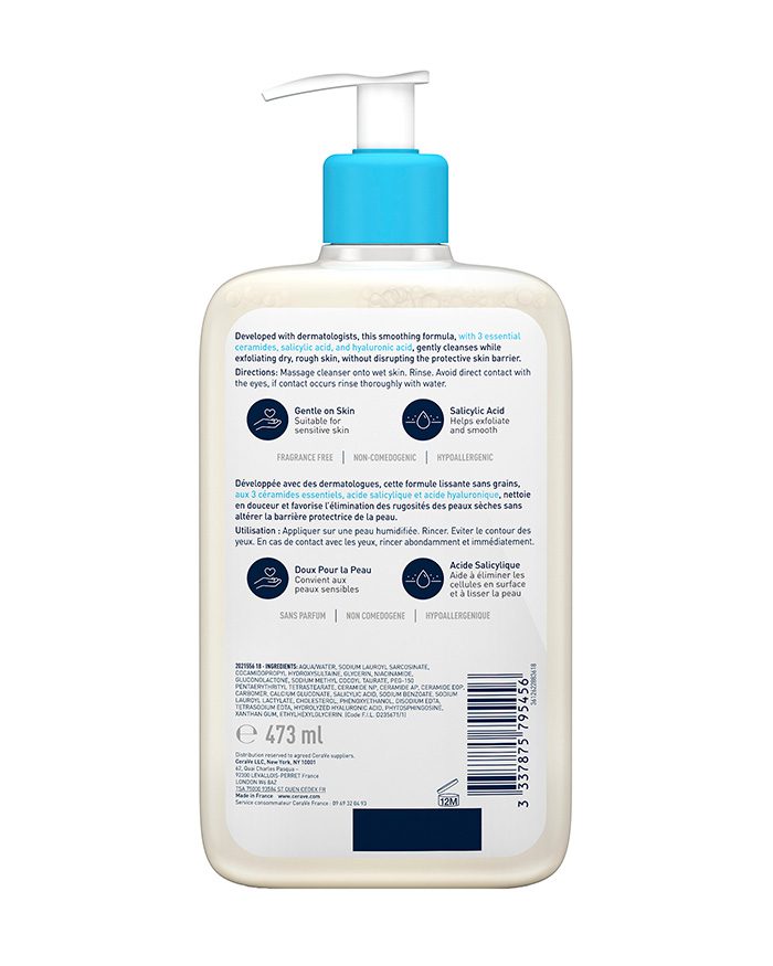 CeraVe SA – Gel Nettoyant Anti-Rugosités – Image 2