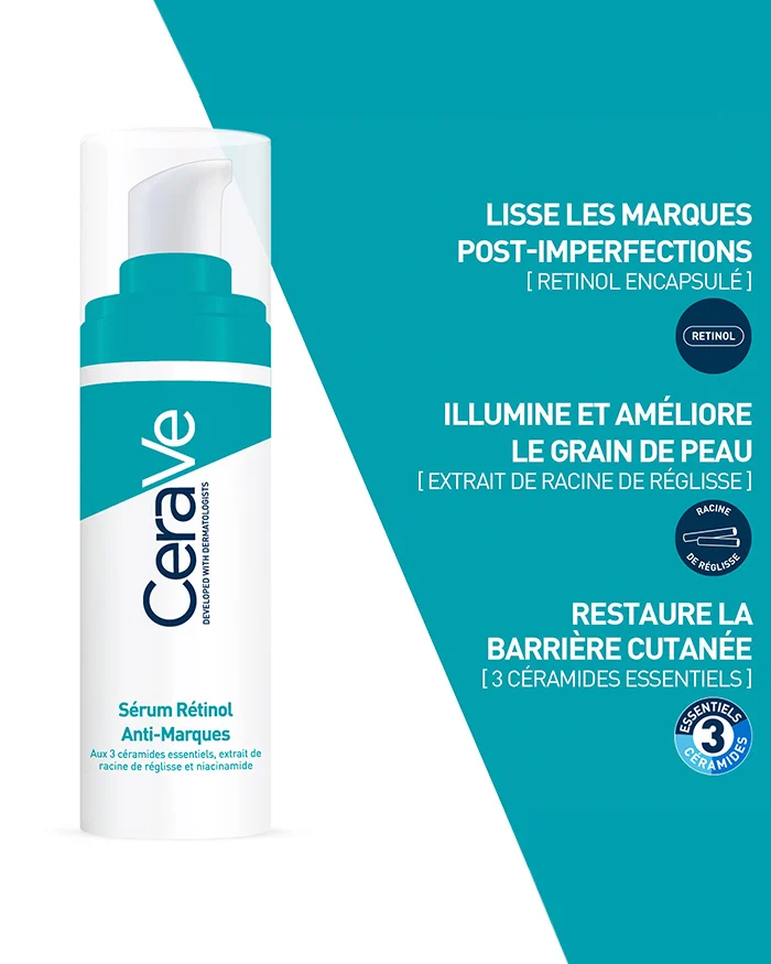 CERAVE SERUM RETINOL ANTI-MARQUES 30ML – Image 2