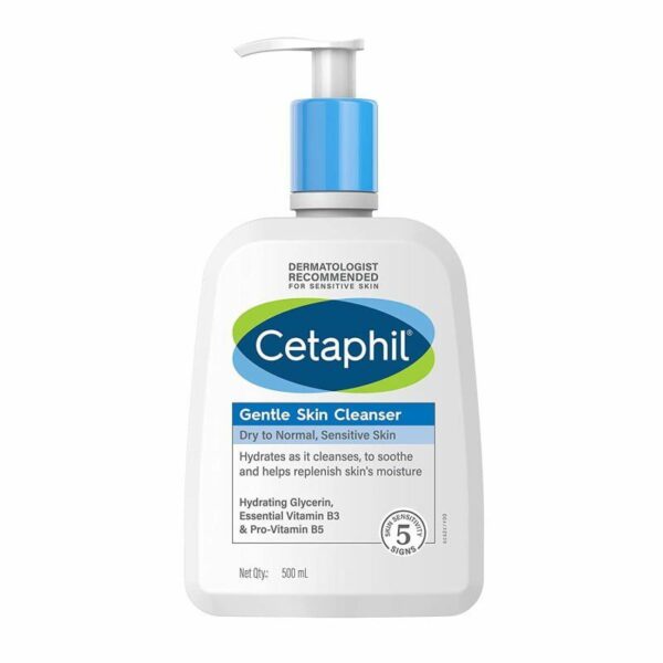 Packshot — CETAPHIL Lotion Nettoyante Peaux Sèches 500 ml