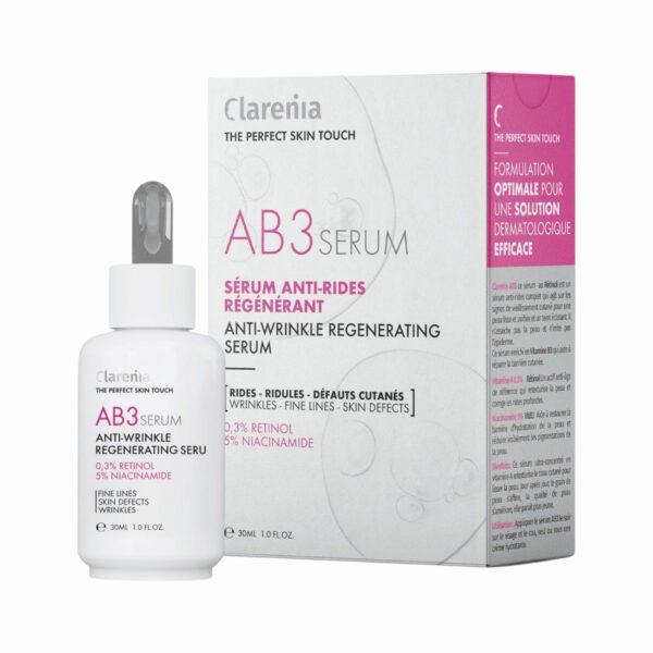 Packshot — CLARENIA AB3 Sérum Anti-Rides Régénérant 30 ml
