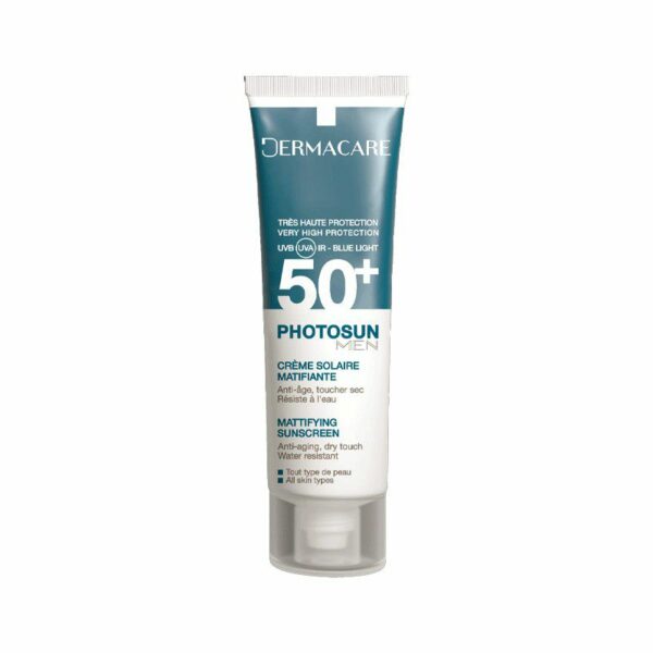 Packshot — DERMACARE PHOTOSUN MEN Crème Matifiante Toucher Sec SPF50+