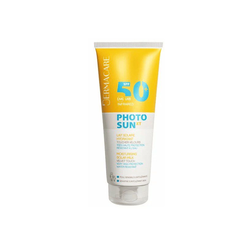 Packshot — DERMACARE PHOTOSUN XT Lait Solaire Hydratant SPF50+ 200 ml