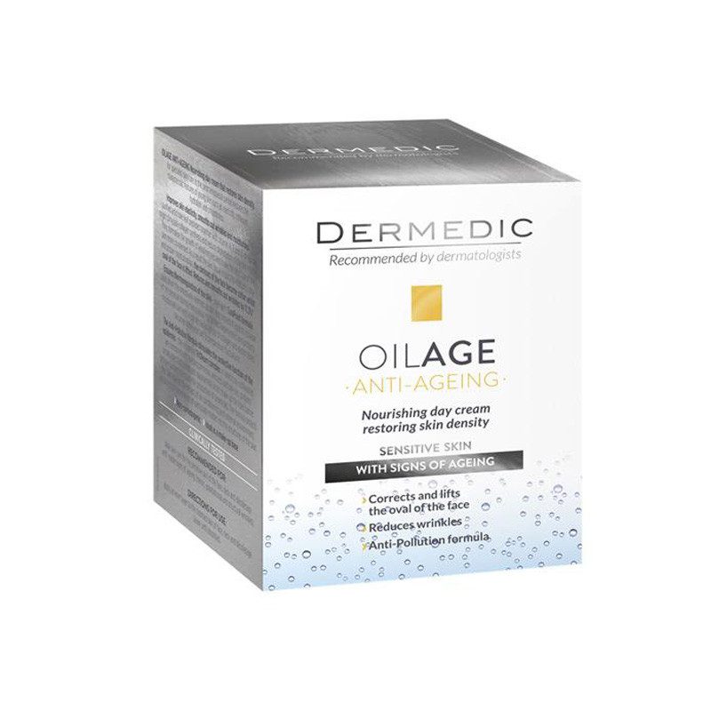 Packshot — DERMEDIC OILAGE Crème de Jour Nourrissante Anti-Âge 50 ml