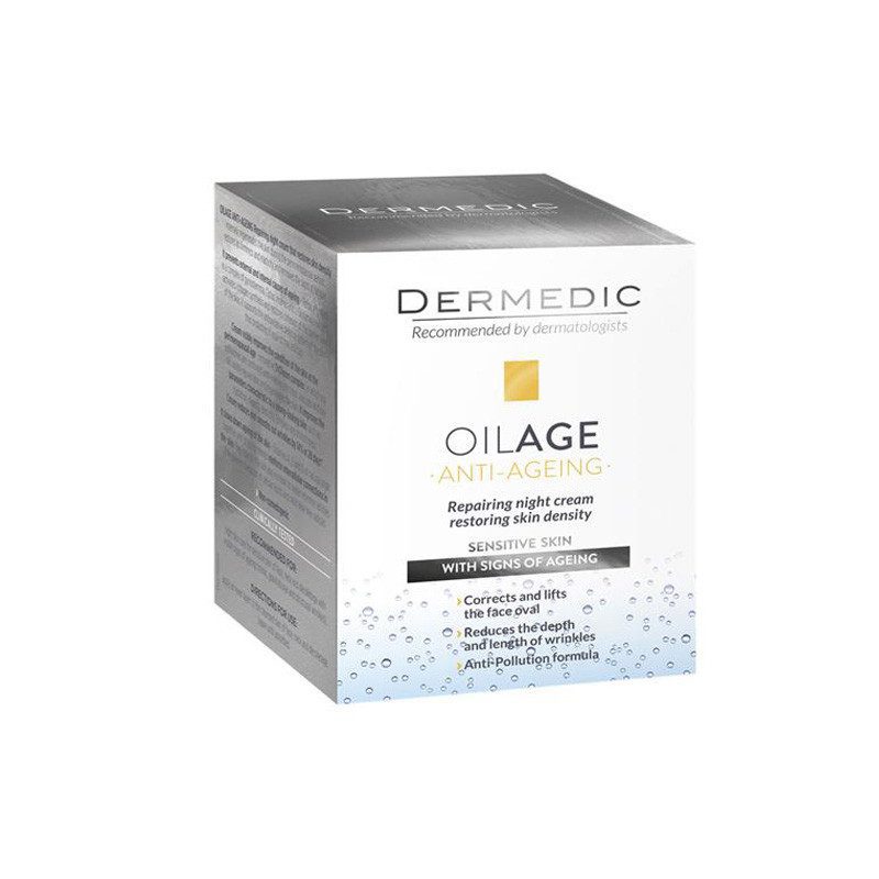 Packshot — DERMEDIC OILAGE Crème de Nuit Réparatrice Anti-Âge 50 ml