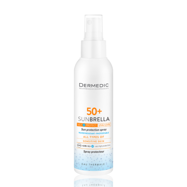 Packshot — DERMEDIC Sunbrella Spray Adulte SPF50+ 150 ml