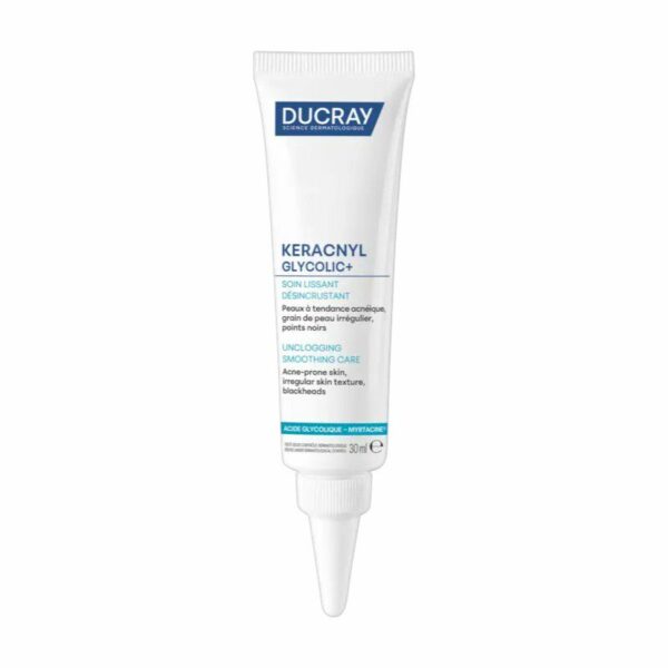 Packshot — DUCRAY KERACNYL GLYCOLIC+ Crème Désincrustante 30 ml