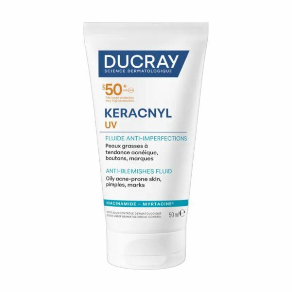 Packshot — DUCRAY KERACNYL UV Fluide Anti-Imperfections SPF50 50 ml