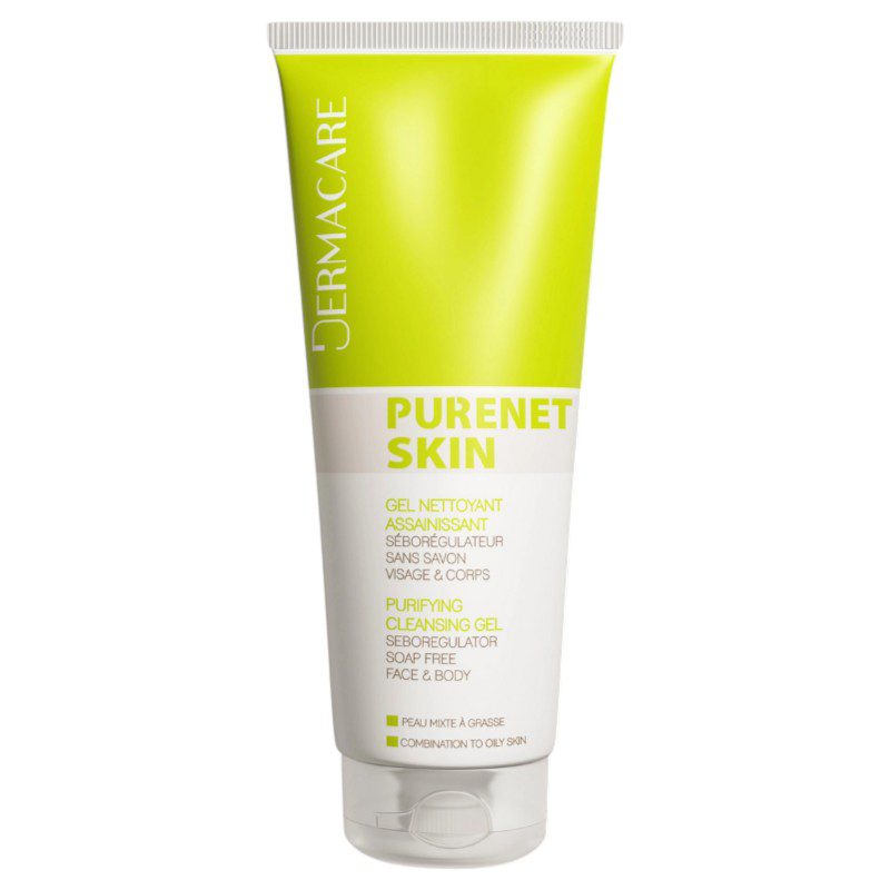 Packshot — DERMACARE PURENET SKIN Gel Nettoyant Assainissant 200 ml