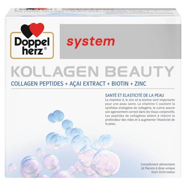 Packshot — DOPPELHERZ AKTIV Kollagen Beauty, étui 10 doses