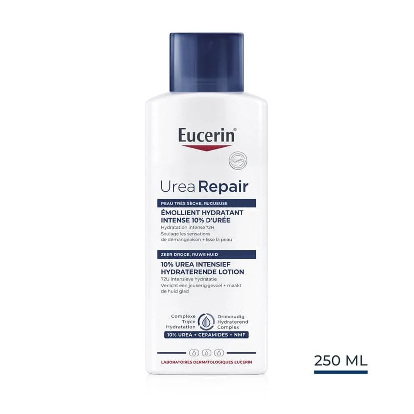 Packshot — EUCERIN UreaRepair PLUS Émollient 10% d’Urée 250 ml