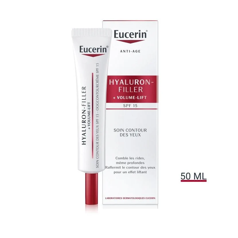 Packshot — EUCERIN Hyaluron-Filler + Volume-Lift Contour des Yeux SPF15 15 ml