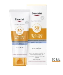 Packshot — EUCERIN Sun Protection Sensitive Protect Crème SPF50+ 50 ml