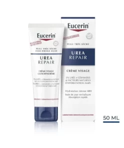 Packshot — EUCERIN UreaRepair Crème Visage Peau Sèche 50 ml