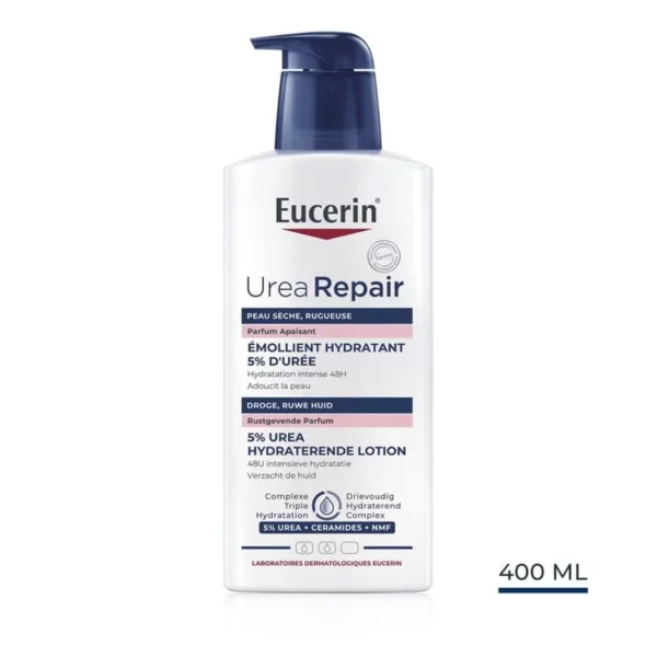 Packshot — EUCERIN UreaRepair PLUS Émollient 5% d’Urée 250 ml