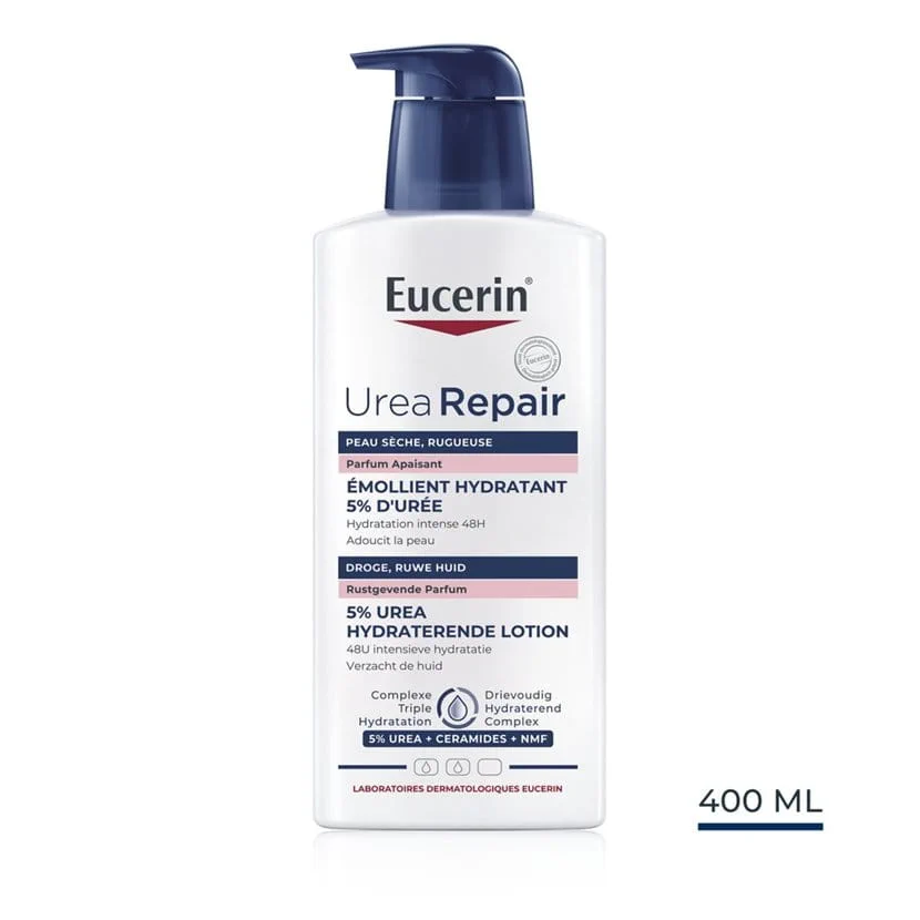 Packshot — EUCERIN UreaRepair PLUS Émollient 5% d’Urée 250 ml