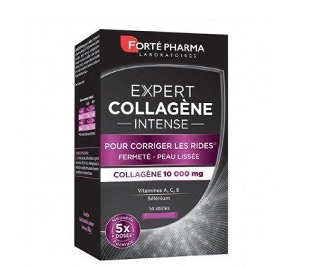 Packshot — FORTE PHARMA Expert Collagen Intense, étui 14 sticks