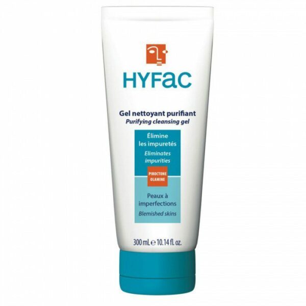 Packshot — Hyfac Gel Dermatologique Nettoyant Visage et Corps 300 ml