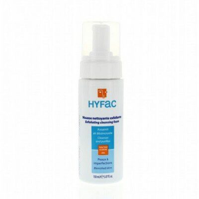 Packshot — Hyfac Mousse Nettoyante Exfoliante 150 ml