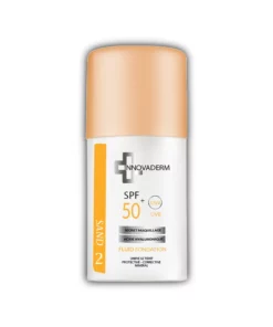 Packshot — INNOVADERM SPF 50+ Fond de Teint (02) Sand 30 ml