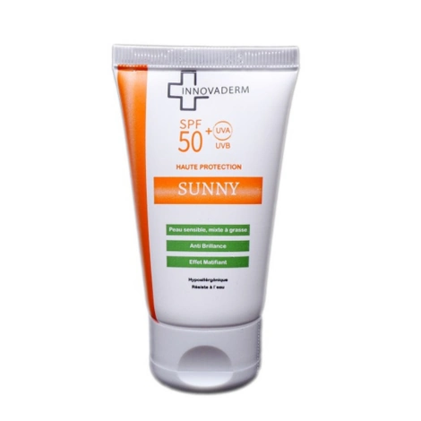 Packshot — Innovaderm Sunny Écran Invisible Peau Mixte à Grasse SPF 50+