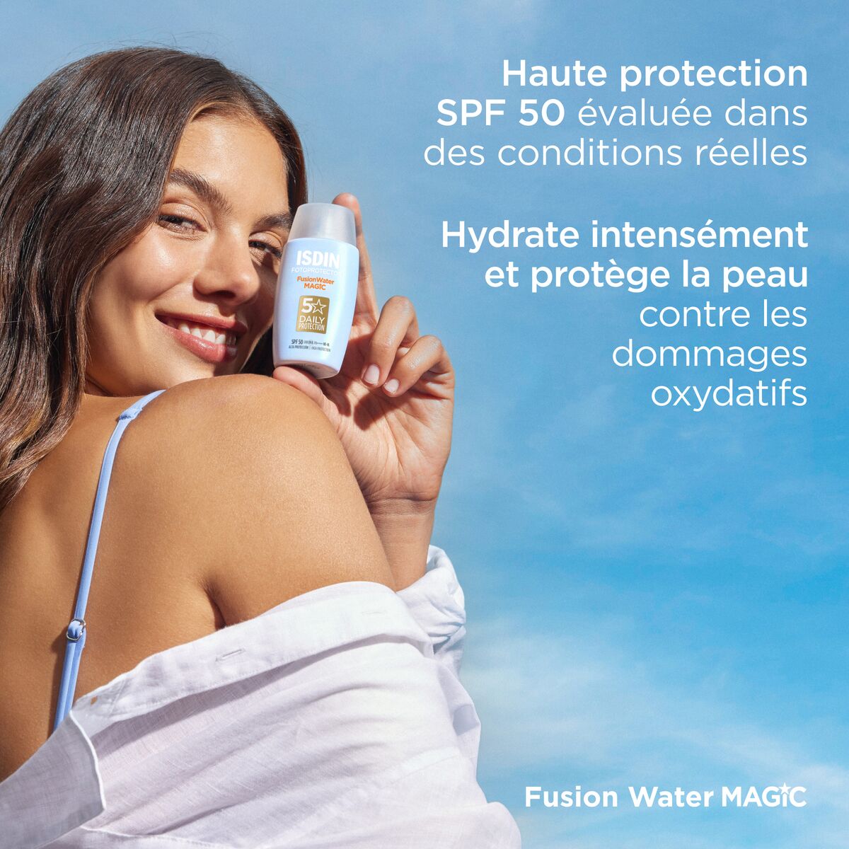 ISDIN Fotoprotector Fusion Water Magic SPF50+ — 50 ml – Image 3