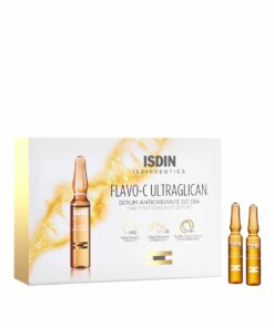 ISDIN Flavo-C Ultraglican – boîte de 10 ampoules 2 ml – packshot