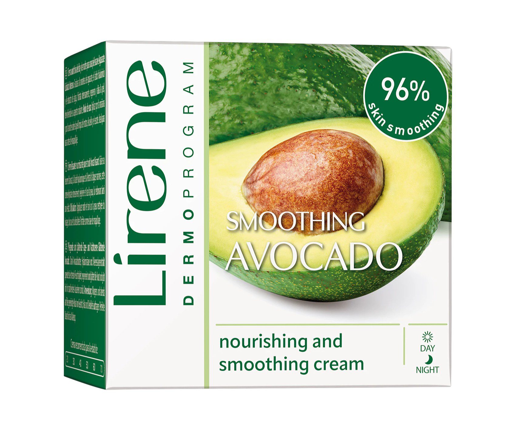 Packshot — LIRENE Crème Lissante Nourrissante à l’Avocat 50 ml