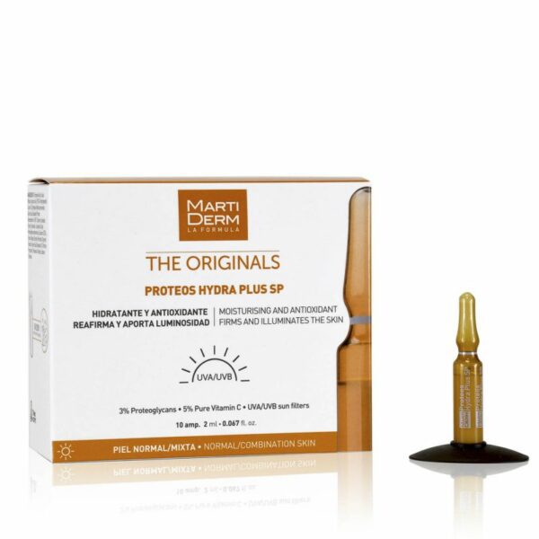 Packshot — MARTIDERM The Originals Proteos Hydra Plus SPF, 10 ampoules